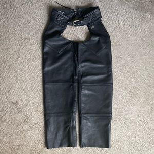 Harley Davidson Chaps with Zip Sides